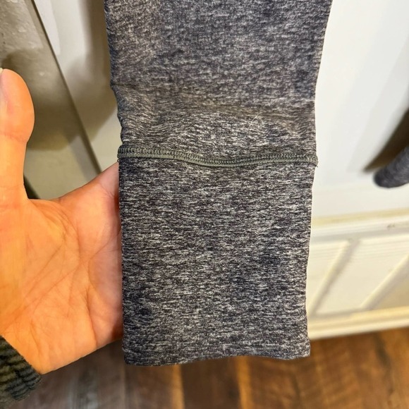 Lululemon Heathered Grey Leggings Size 8 - Picture 4 of 6